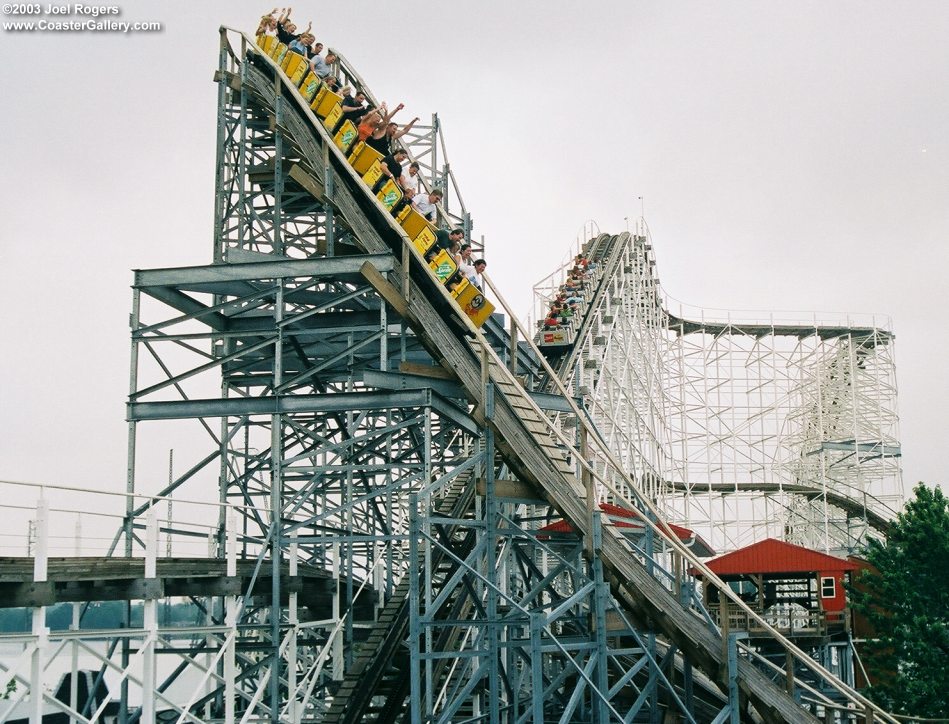 Cornball Express at Indiana Beach