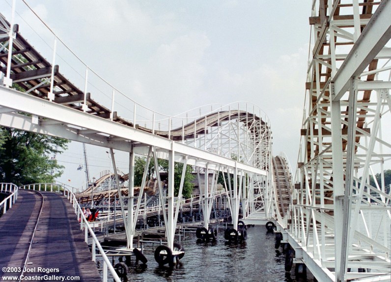 Hoosier Hurricane over the water