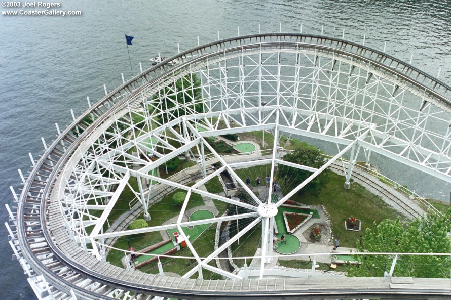 Hoosier Hurricane roller coaster