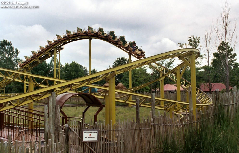 Safari jeep roller coaster