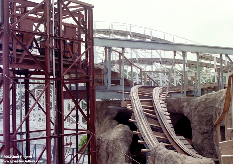 Indiana Beach thrill ride