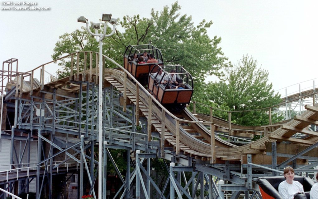 Dark ride or roller coaster?  It's both!