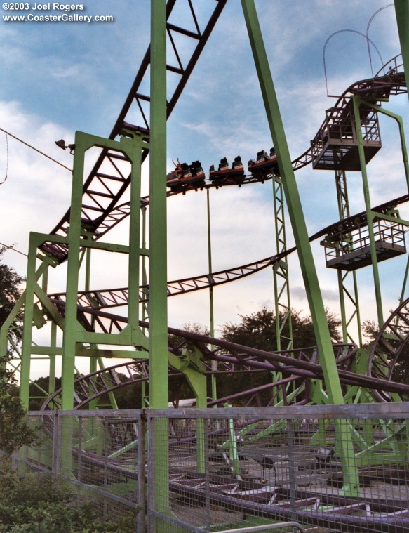 Windstorm roller coaster near Orlando, FL