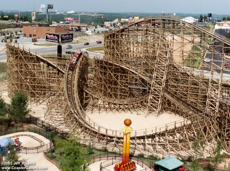 Great Coasters International creation in Branson, Missouri