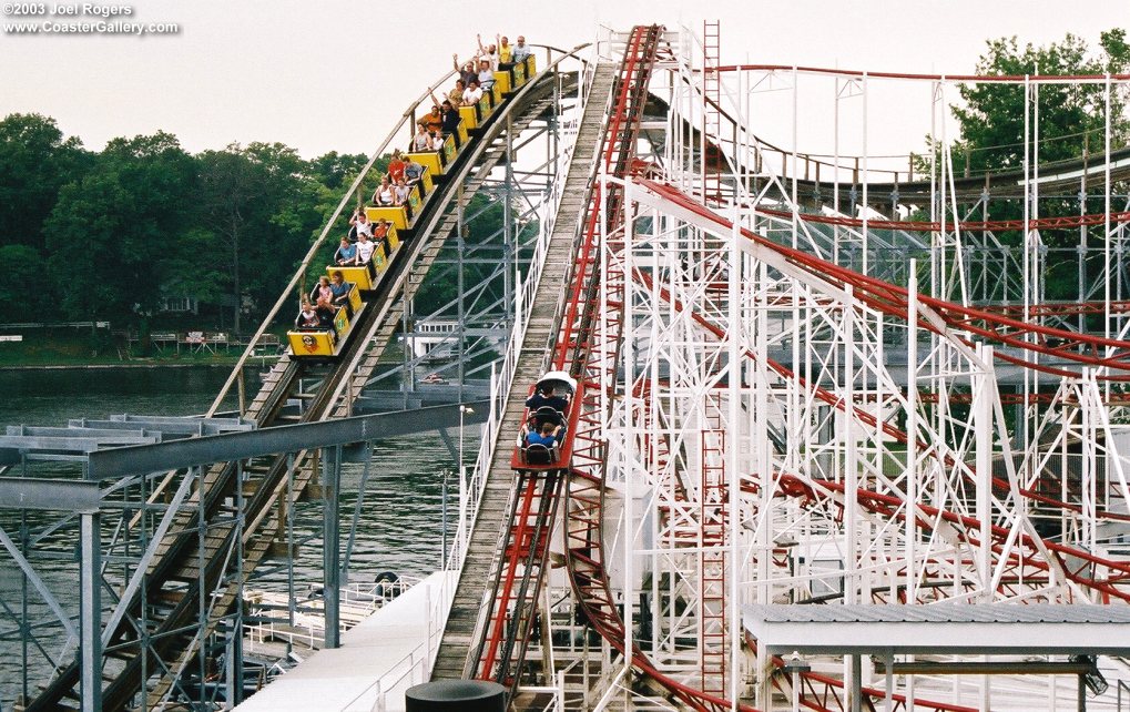 Indiana Beach roller coasters
