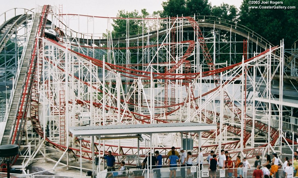 Jet Star roller coaster