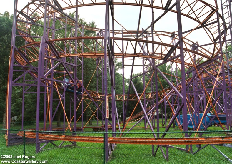 Williams Grove roller coaster by Schwarzkopf