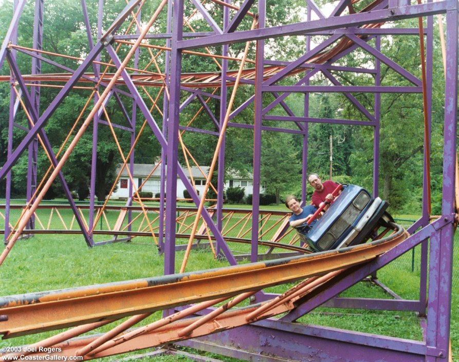 Williams Grove Schwarzkopf roller coaster