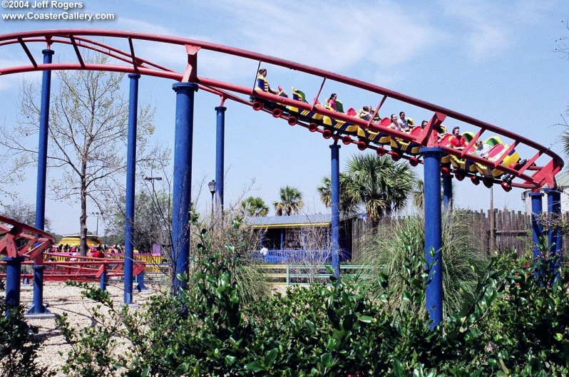 Ant Farm Express roller coaster