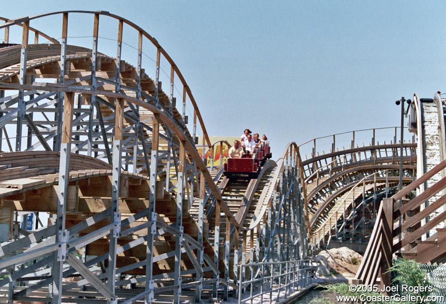 HellCat roller coaster at the Wisconsin Dells