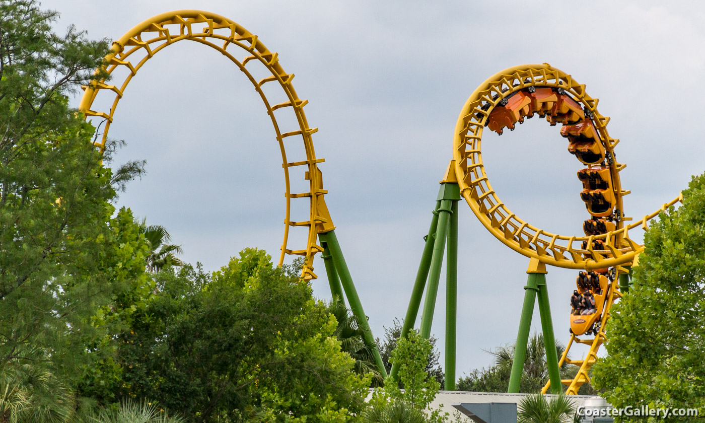 Boomerang roller coaster