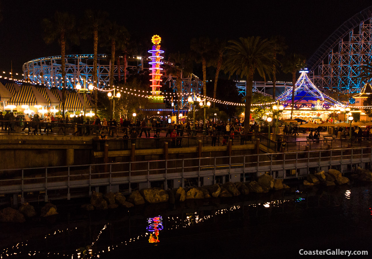 Pictures of the Incredicoaster roller coaster at Disney's California Adventure Park