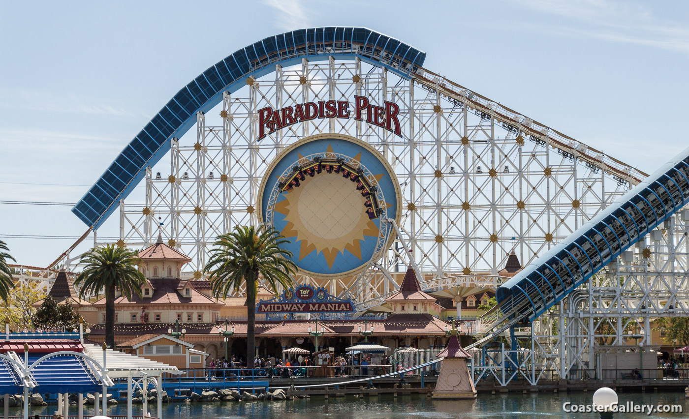 Pixar Pier and Toy Story Mania at Disney's California Adventure Park