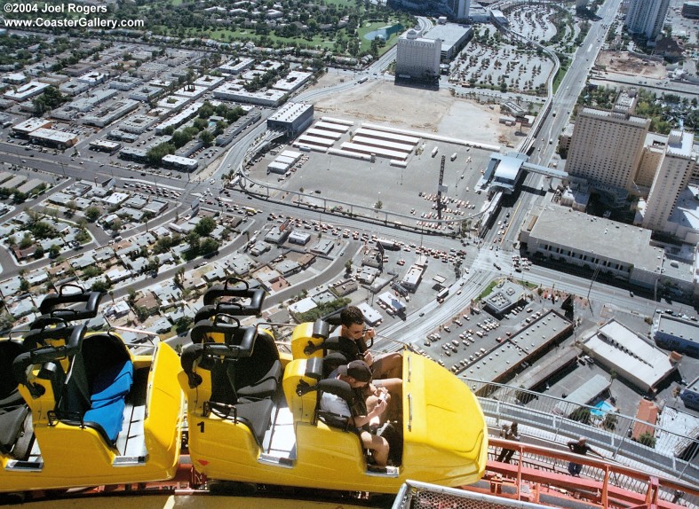 View from the top of the Statosphere Tower