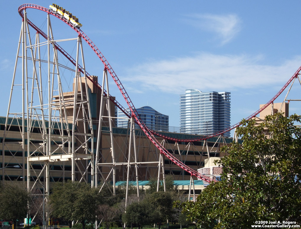 The Big Apple Coaster at New York New York Hotel and Casino