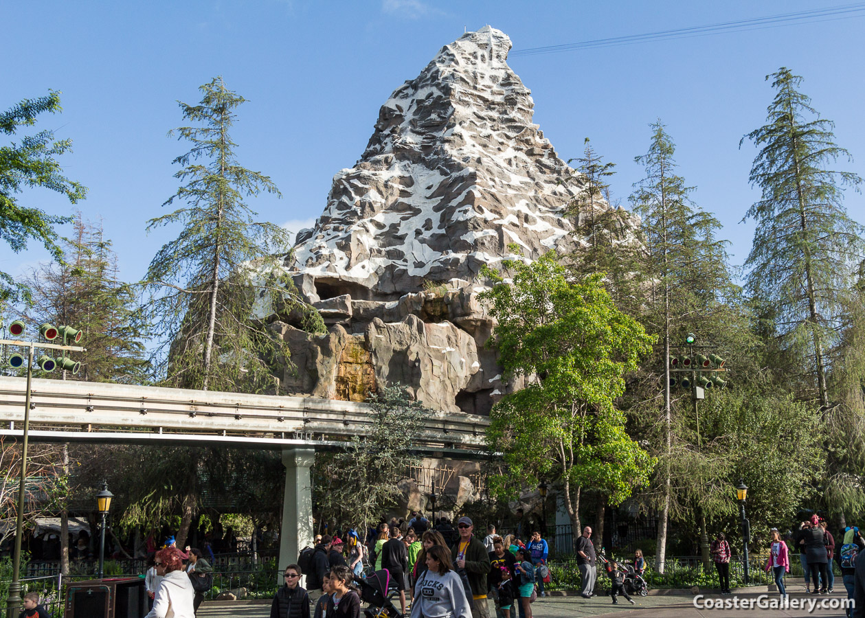 Matterhorn roller coaster