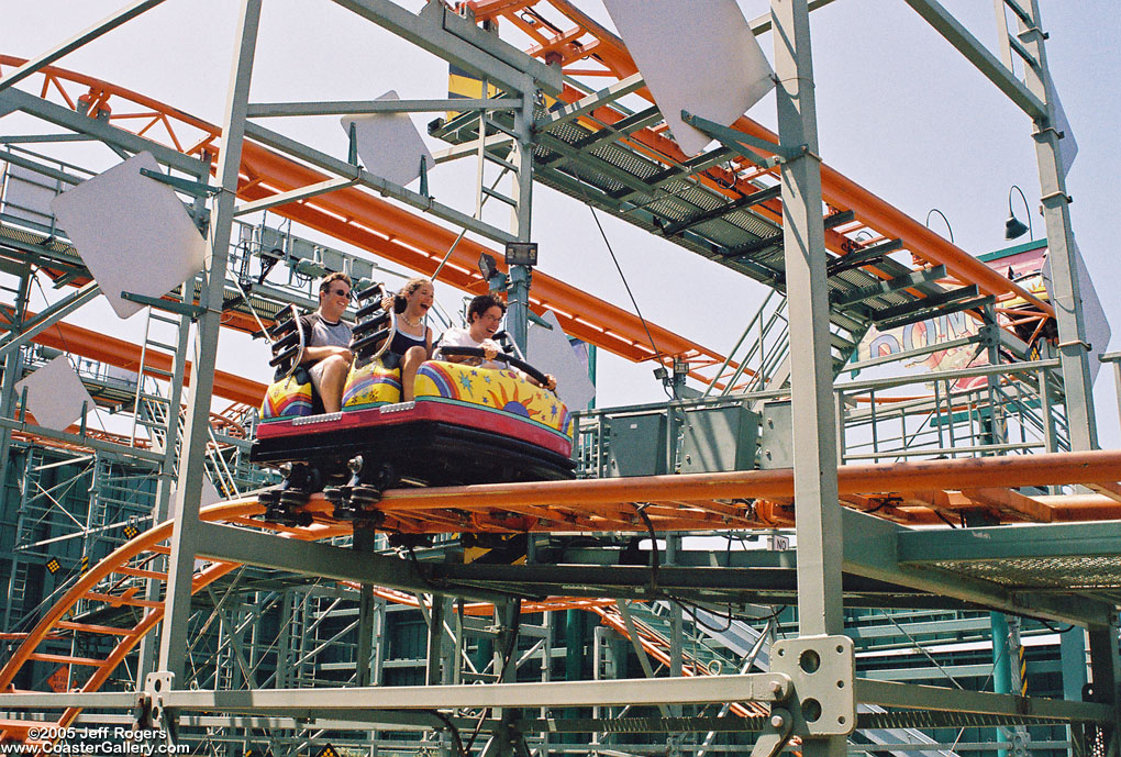 Mulolland Madness coaster at Disney's California Adventures