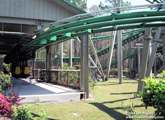 Inverted Family Coaster built by Vekoma