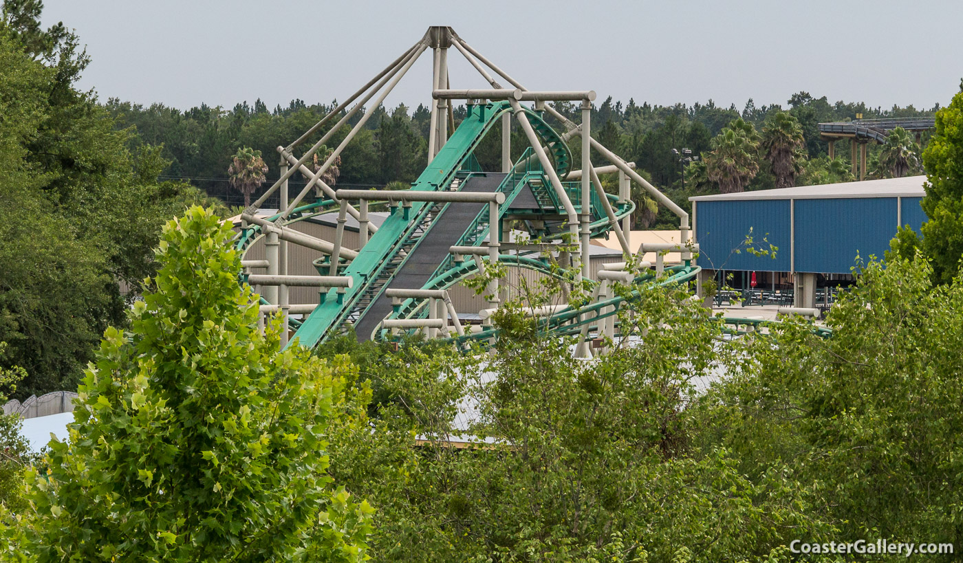 Swamp Thing roller coaster