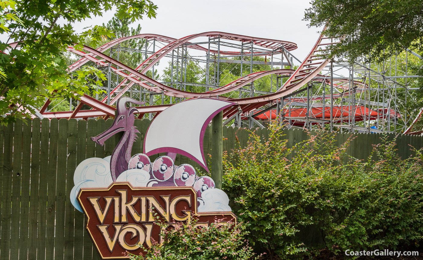 Hi Miler roller coaster - Viking Voyage in Valdosta, Georgia