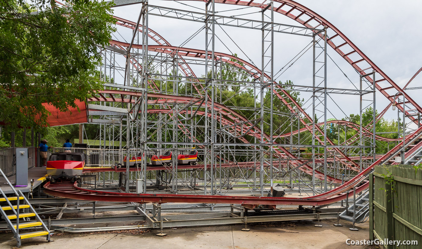 Family roller coasters built by E&F Miler Industries