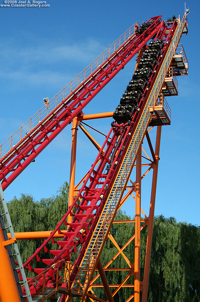 The Bat - Vekoma boomerang roller coaster at Canada's Wonderland