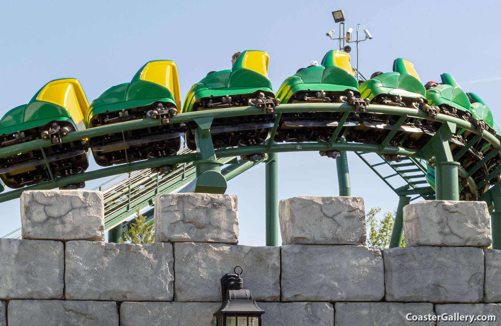 How a Cypress Gardens roller coaster was converted into a Legoland coaster