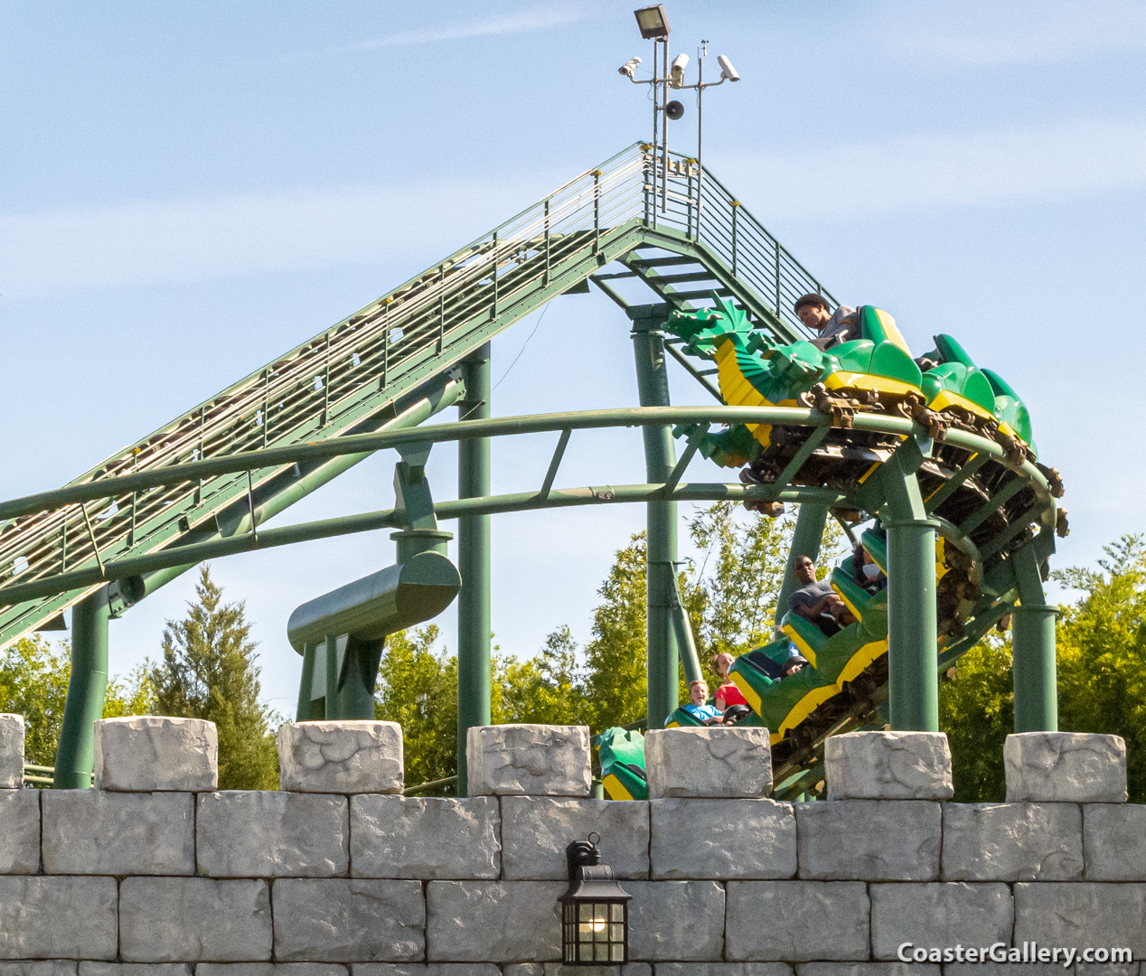 How a Cypress Gardens roller coaster was converted into a Legoland coaster