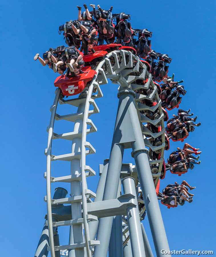 Pictures of the Flight Deck Roller Coaster