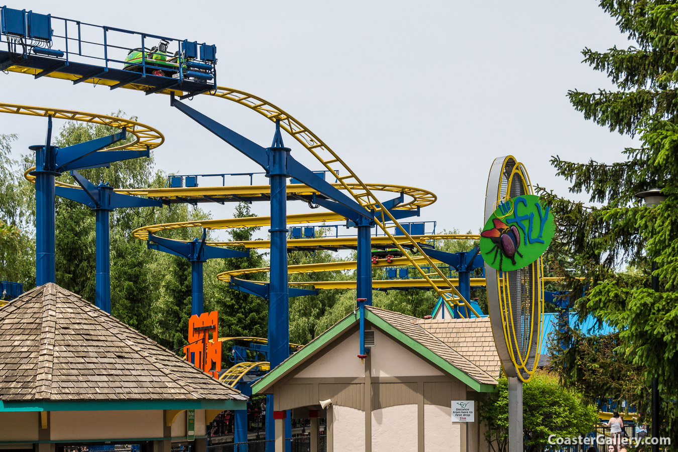 The Fly rollercoaster at Canada's Wonderland