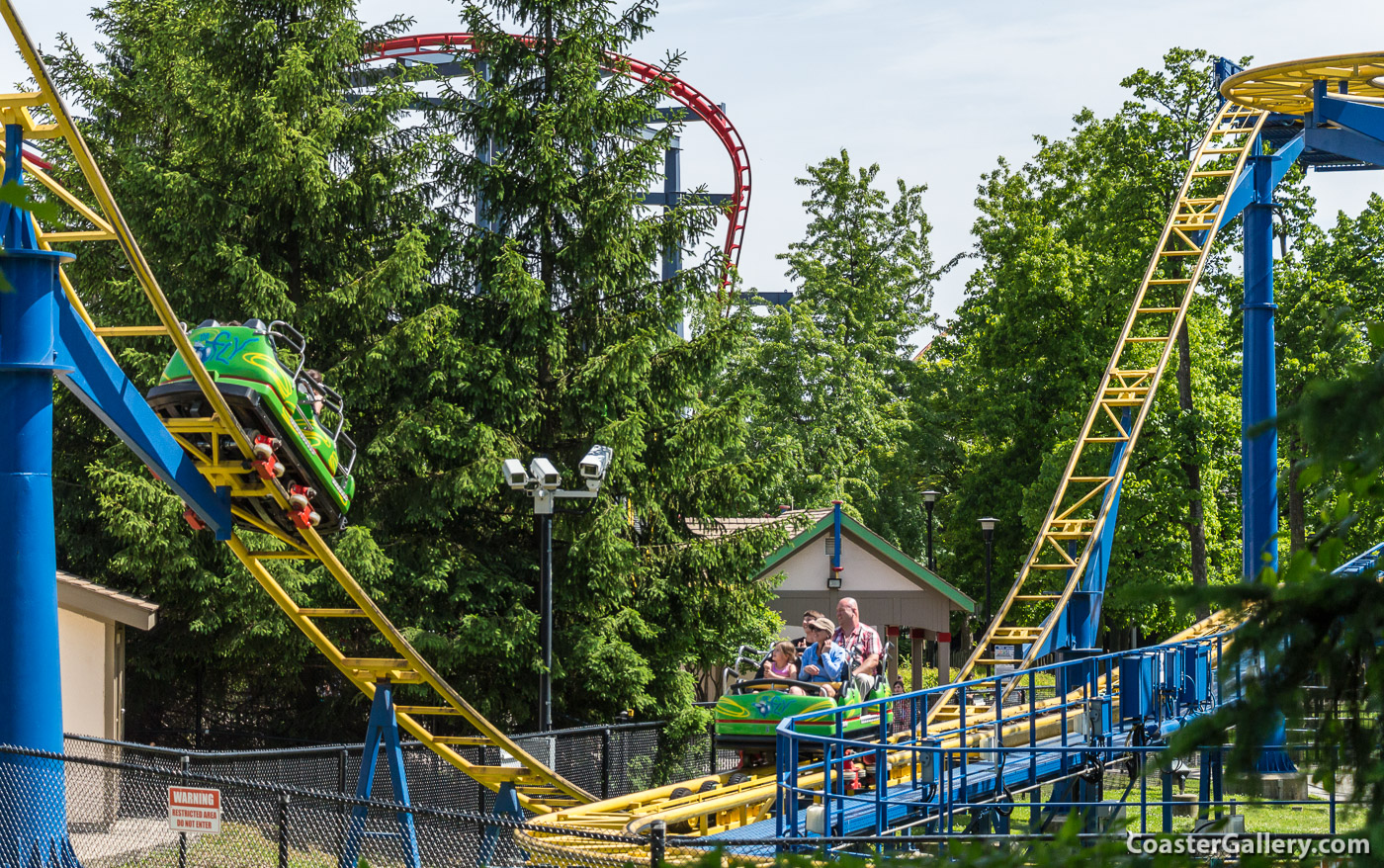 The Fly roller coaster at Canada's Wonderland