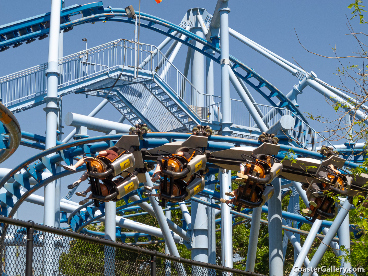 Aviation themed roller coaster at LEGO Land Florida, formerly Cypress Gardens