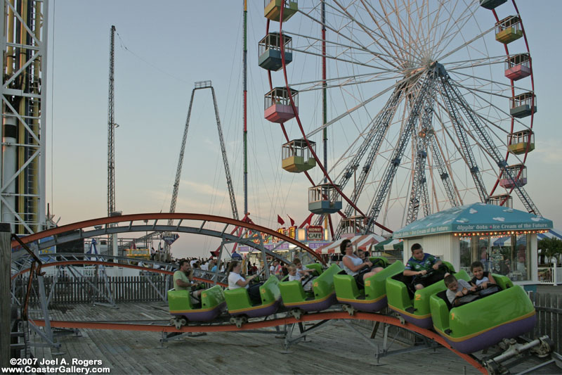 Funtown Pier Family Roller Coaster