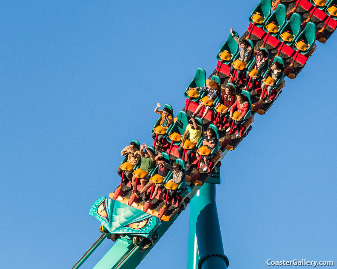 Leviathan roller coaster at Canada's Wonderland