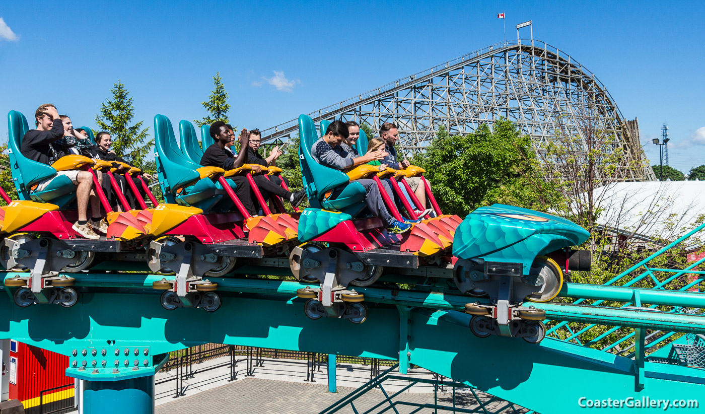 Leviathan roller coaster at Canada's Wonderland