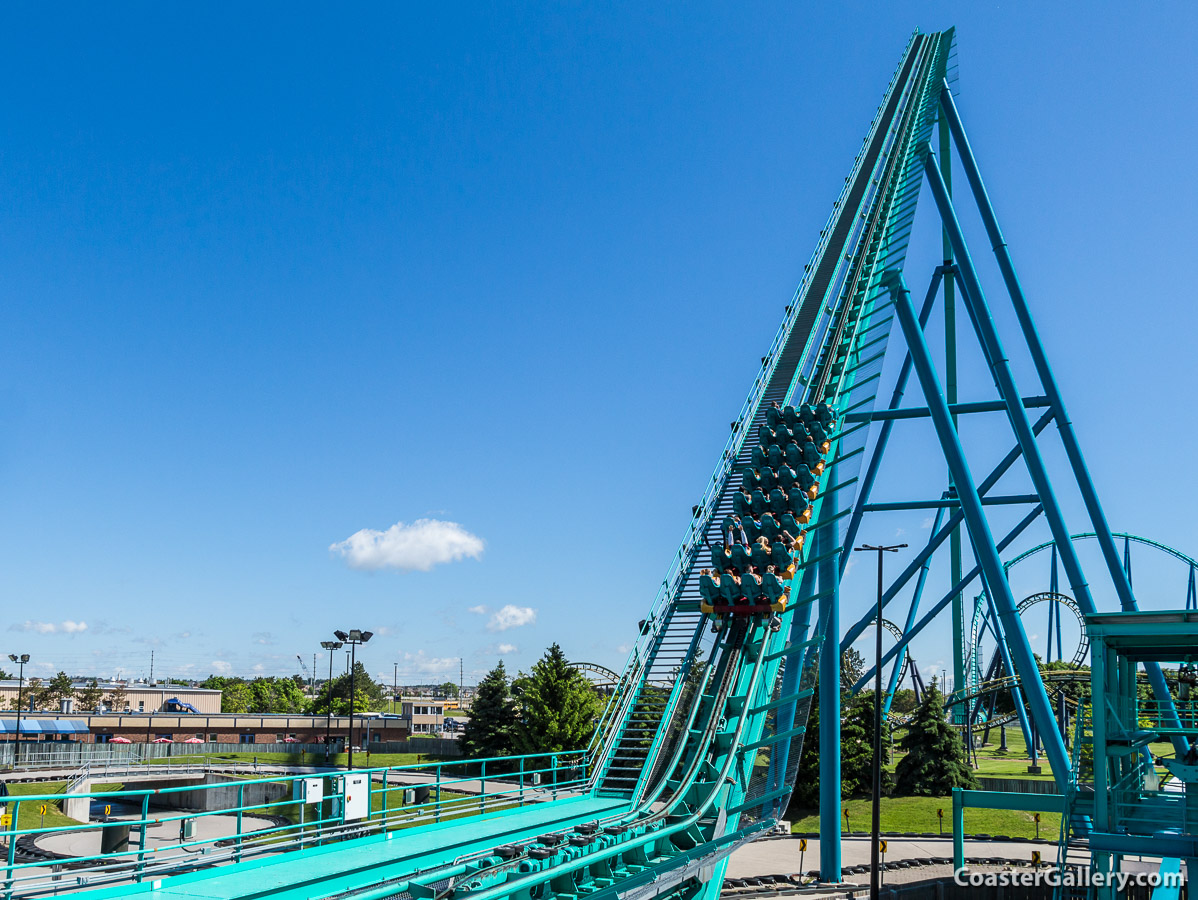 Leviathan is a giga coaster at Canada's Wonderland