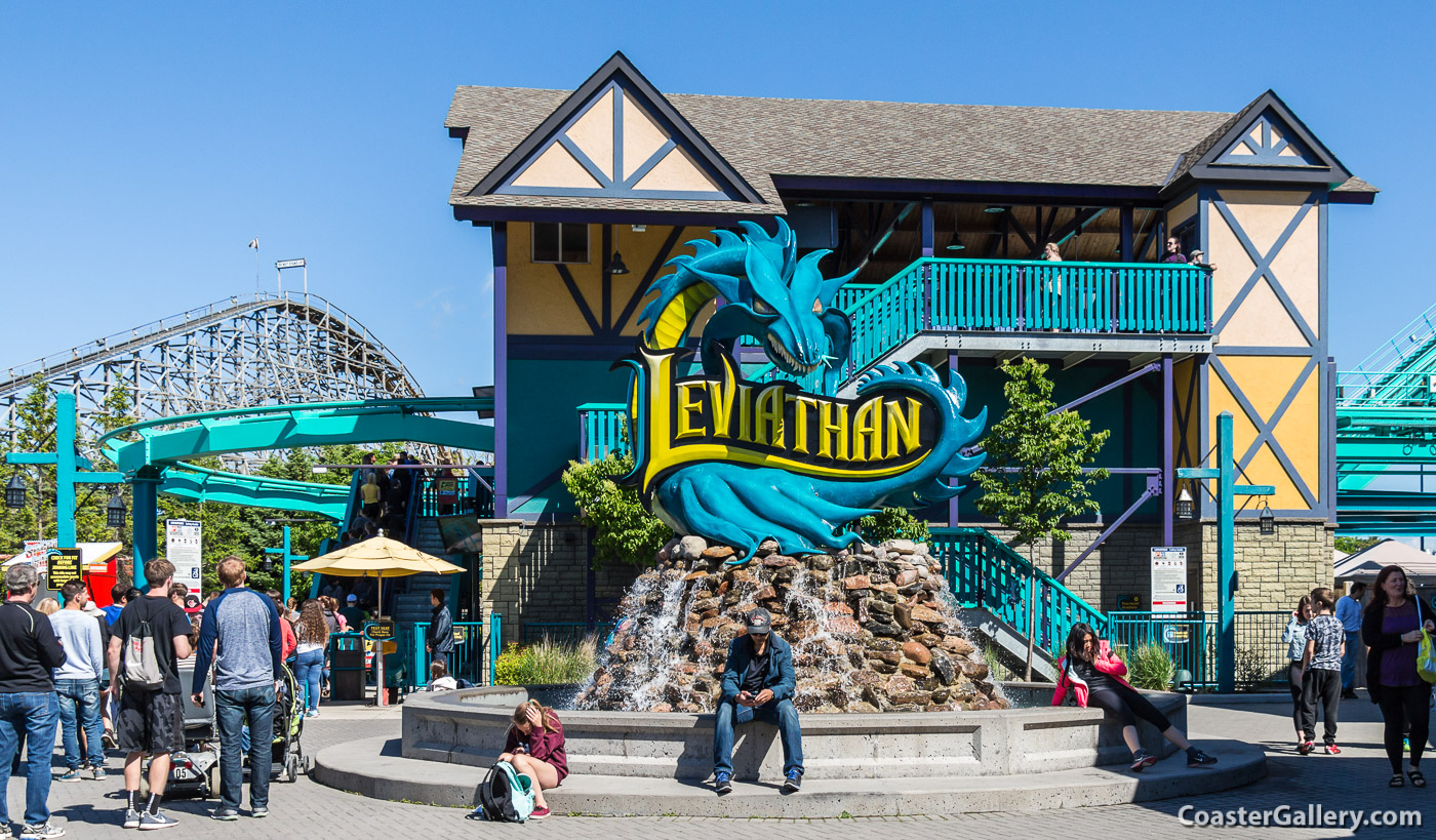 I love the sculpture of the Leviathan that sits on the fountain in front of the station.