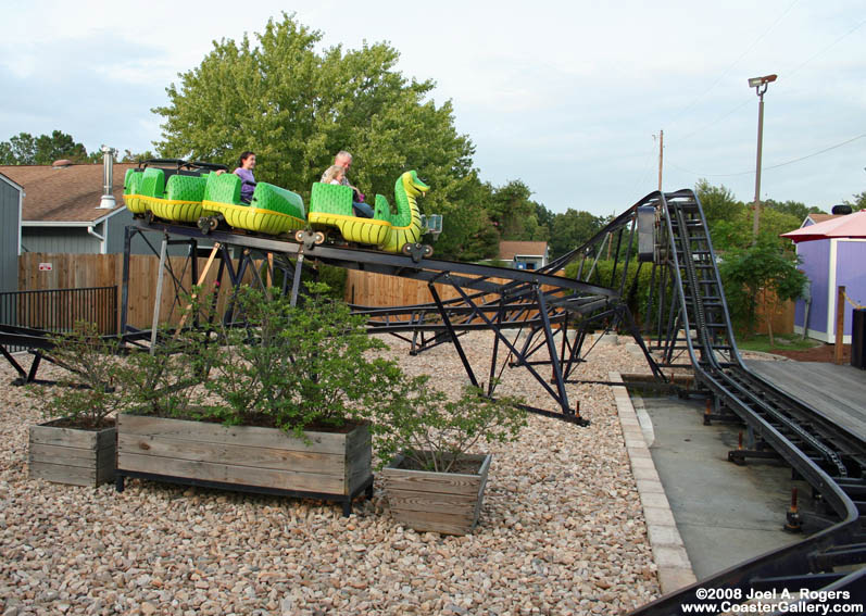 Coaster at Williamsburg, Virginia