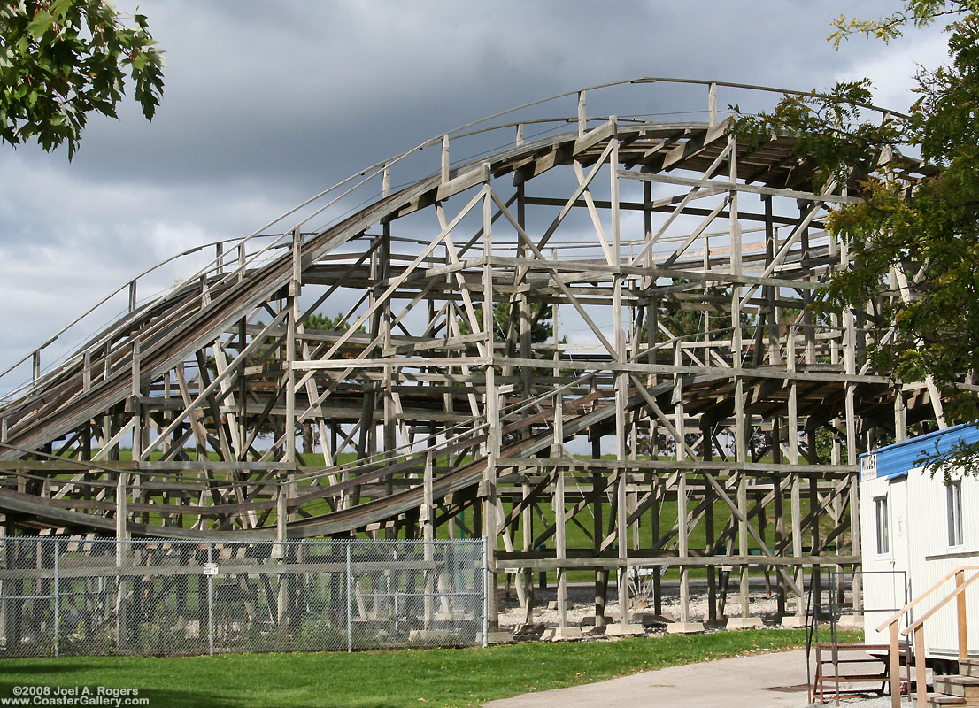 Family roller coaster in Ontario, Canada