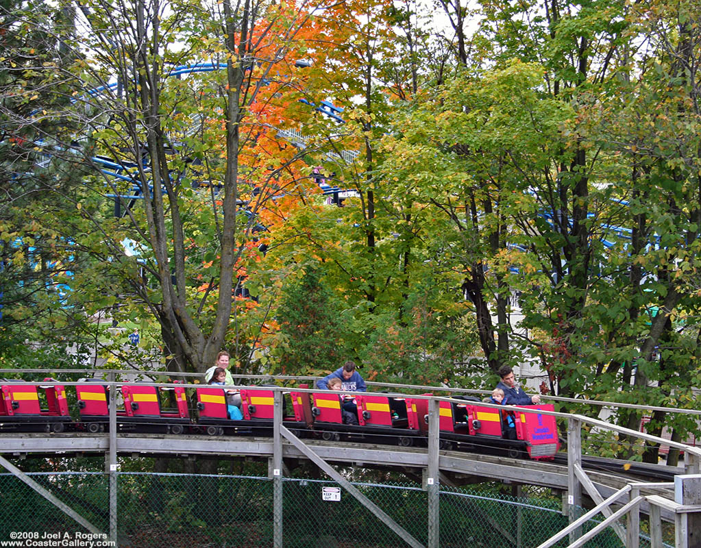 Ghoster Coaster in the fall