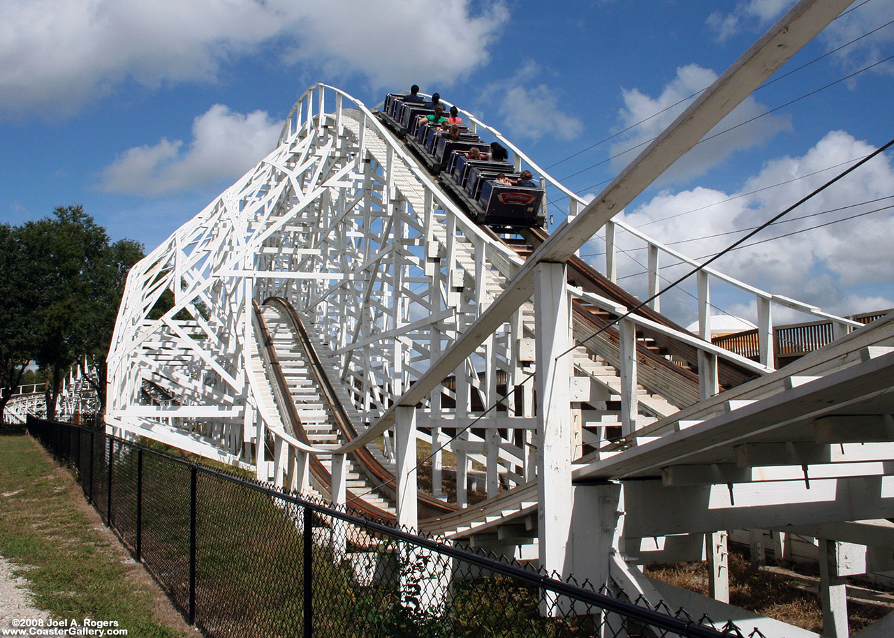 The Starliner roller coaster. Pictures of Cypress Gardens - Legoland Florida