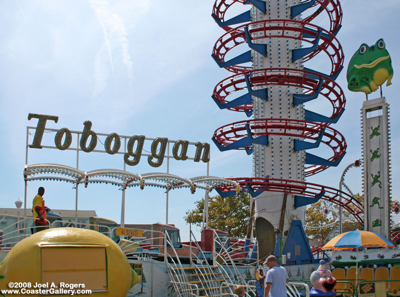 Toboggan at Trimper's Rides