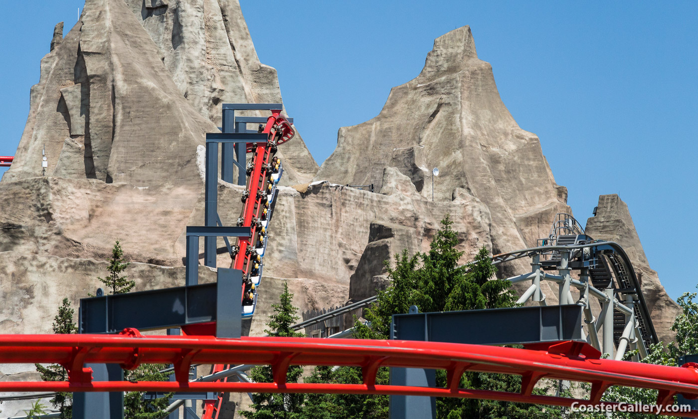 World's Tallest Suspended Roller Coaster