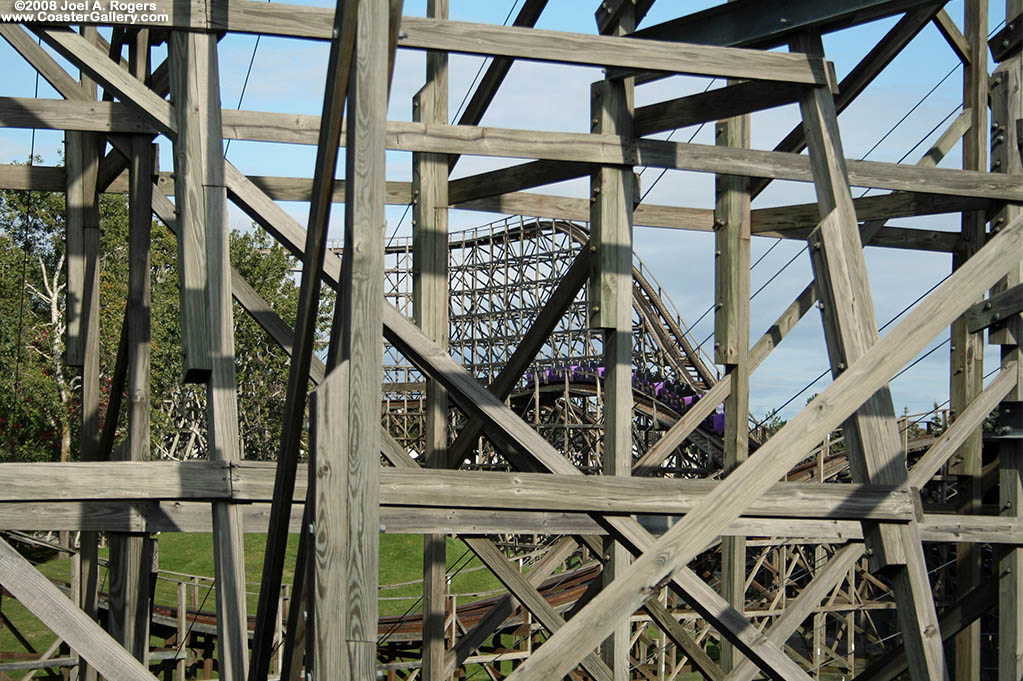 Roller coaster built by Taft and Curtis and Summers