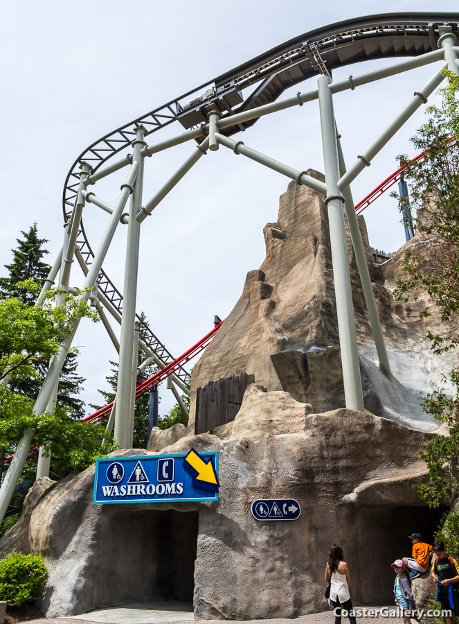 Drop Track Coaster - Wonder Mountain's Guardian