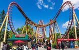 The Bat Vekoma Boomerang coaster