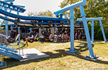 Flying School coaster at Legoland Florida
