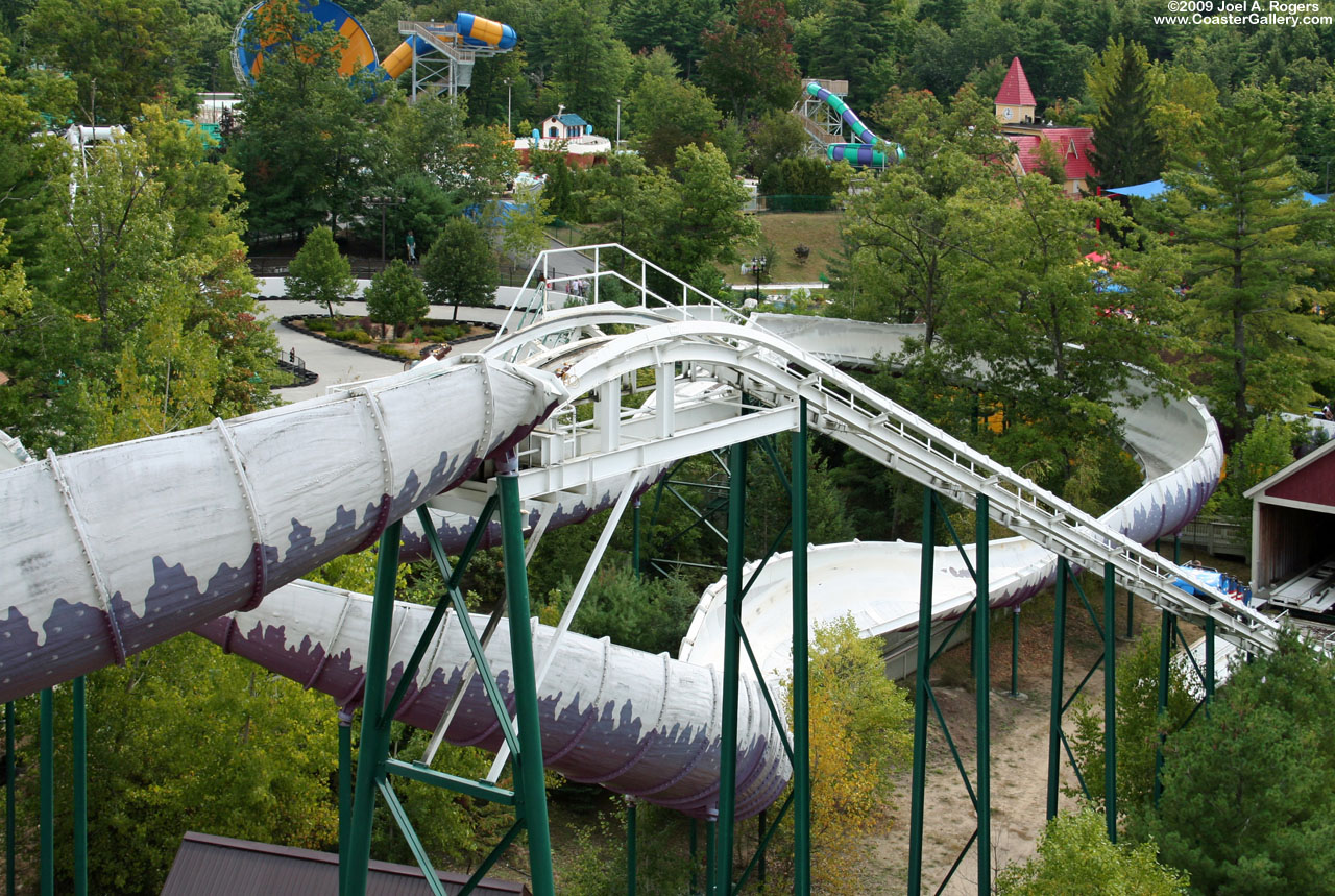 Aerial view of Alpine Bobsleds - Sarajevo Bobsled