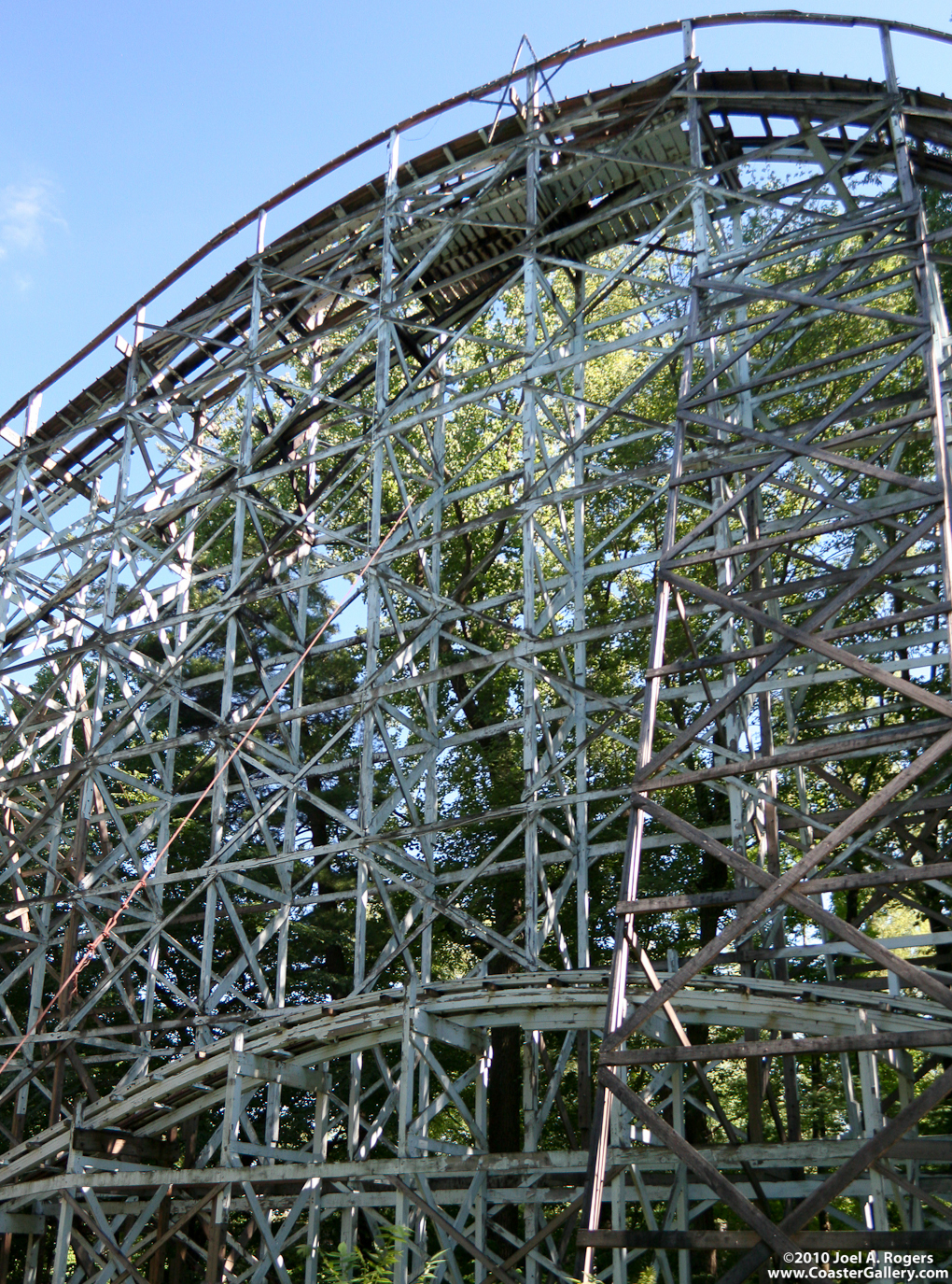 Blue Streak roller coaster