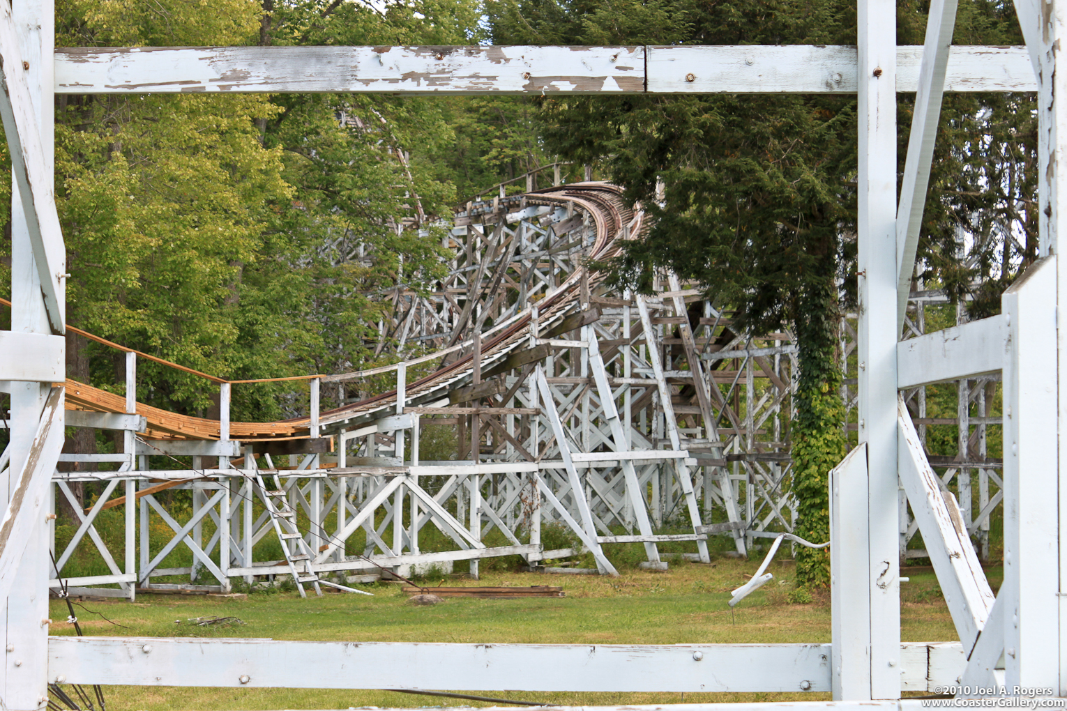 The Blue Streak. History of Conneaut Lake Park